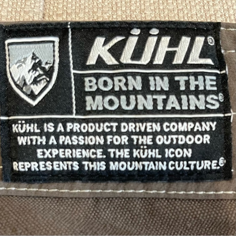 Bb:  Kuhl Shorts Men’s 36 Born In The Mountains Hiking Pants Nylon Spandex Blend - Picture 3 of 10